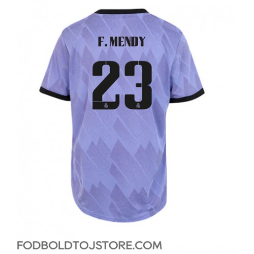Real Madrid Ferland Mendy #23 Udebanetrøje Dame 2022-23 Kortærmet